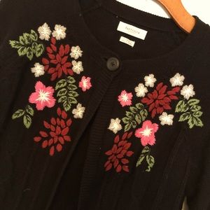 Embroidered sweater